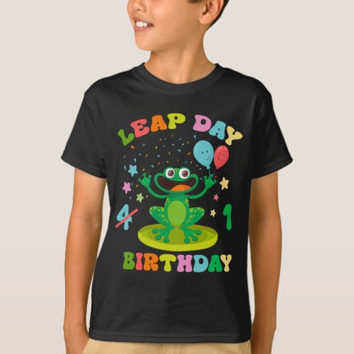 Leap Day Leap Year 1st Birthday 2024  T_Shirt