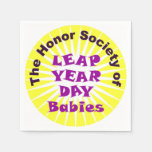 LEAP DAY LOGO NAPKINS