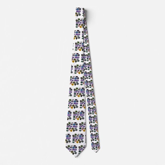 LEAP DAY ROCKS! NECK TIE (Front)