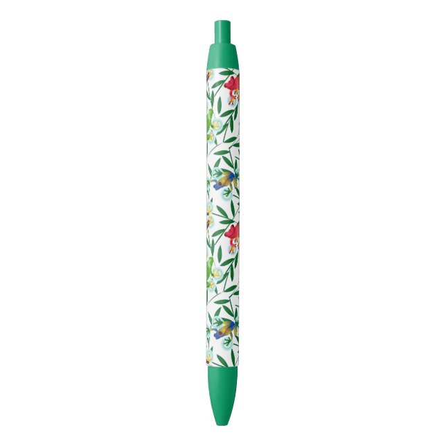 Leap Frog Tropical Bamboo Pen (Front Vertical)