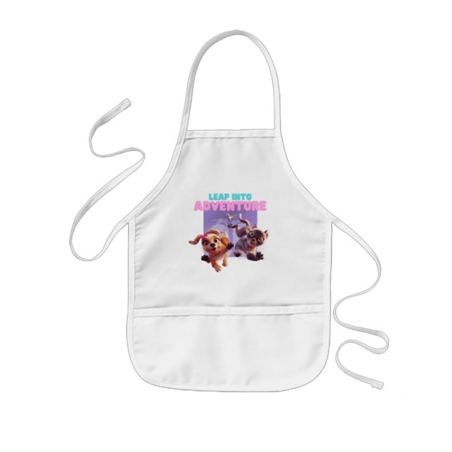 Leap Into Adventure Kids' Apron (Front)