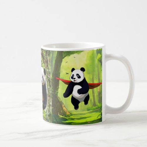 Leap Into Joy with Our Jumping Panda Mug