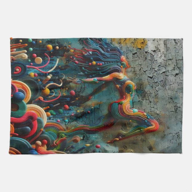 Leap Kitchen Towel (Horizontal)