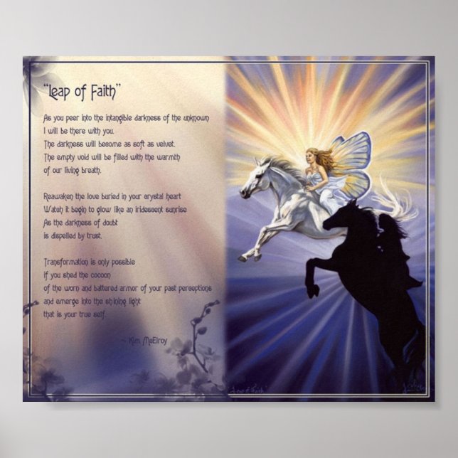 Leap of Faith Inspirational Posters (Front)