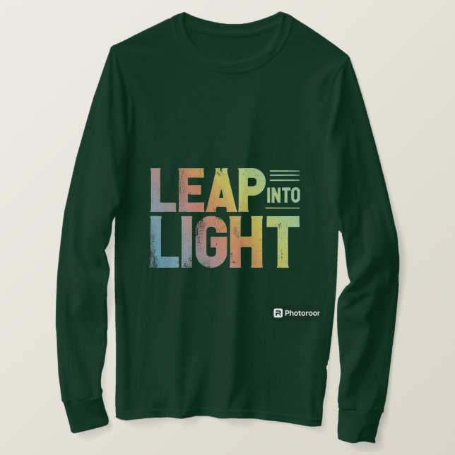 Leap of Faith T-Shirt (Design Front)