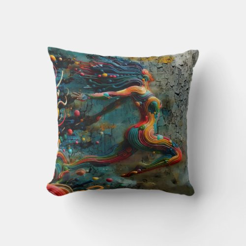 Leap Throw Pillow