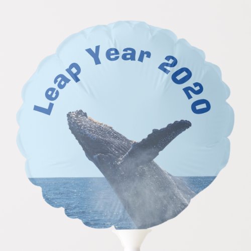 Leap Year 2020 Balloon
