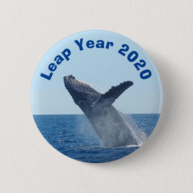 Leap Year 2020 Button (Front)