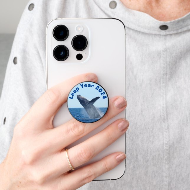 Leap Year 2024 PopSocket (Hand)