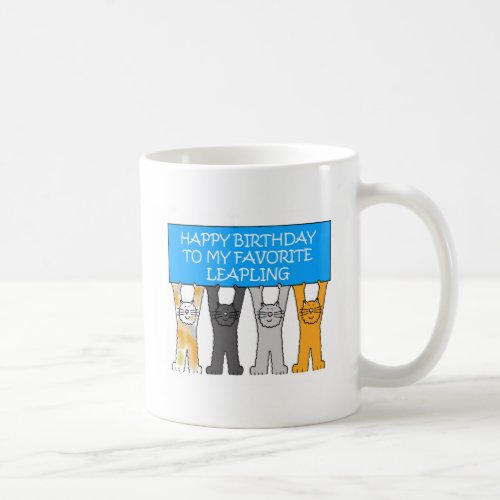 Leap Year Birthday American Spelling Coffee Mug