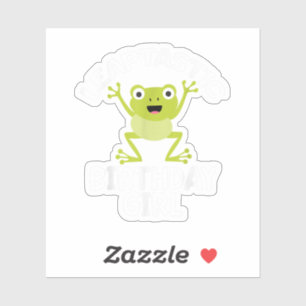 Leap Year Birthday Girl Funny Pun Sticker