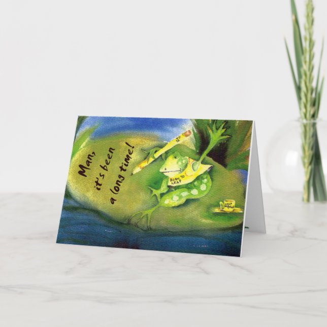 Leap Year Day 2016 Birthday Card (Front)