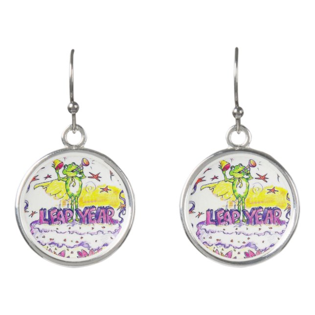 LEAP YEAR EARRINGS (Front)