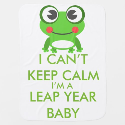 Leap Year Leap Day Baby Blanket