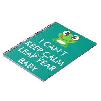 Leap Year/ Leap Day Baby Notebook by stopnbuy at Zazzle