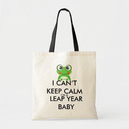 Leap Year/ Leap Day Baby Tote
