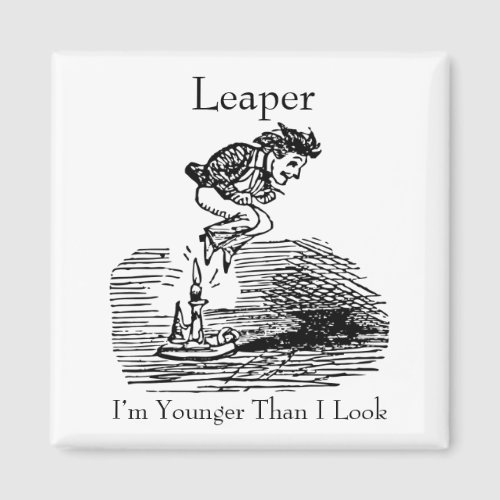 Leap Year Leaper Birthday Magnet