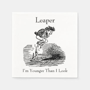 Leap Year Leaper Birthday Napkins