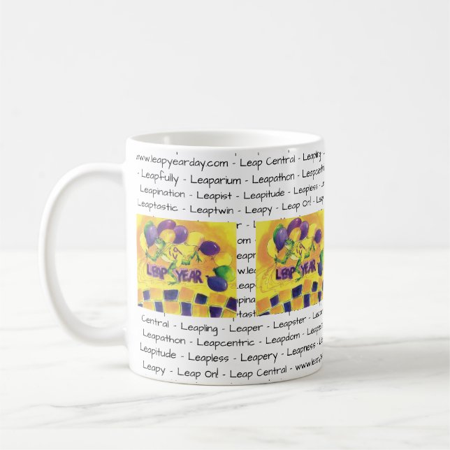 Leap Year Party Cup Mug (Left)