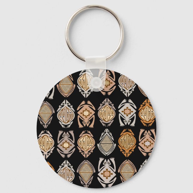 Leapin' Frogs Keychain (Front)