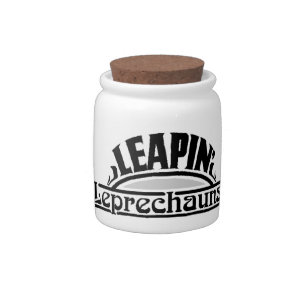 Leapin Leprechauns Candy Jar