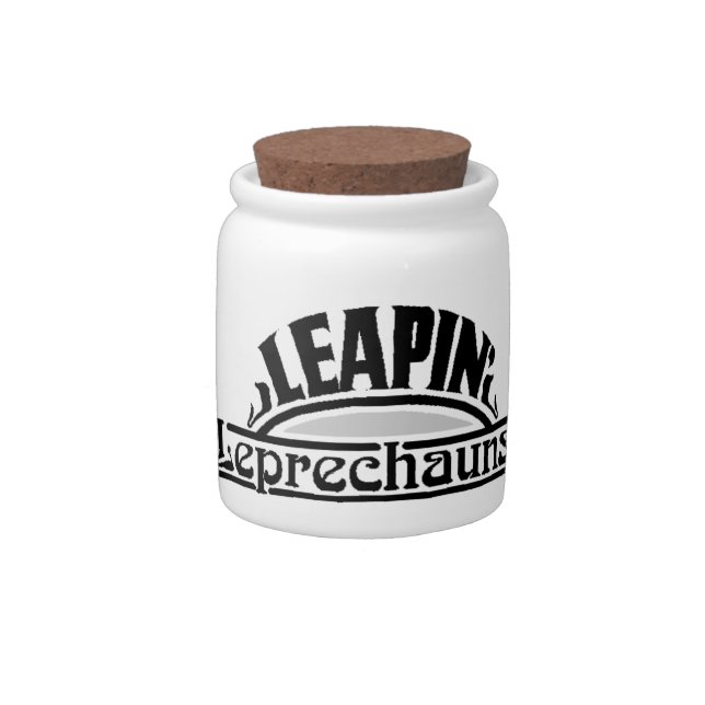 Leapin Leprechauns Candy Jar (Right)