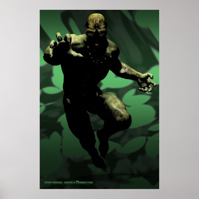 Leapin' Lizardman! Poster (Front)