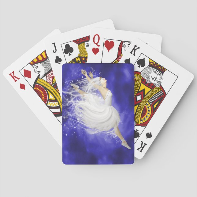 Leaping Ballerina Poker Cards (Back)