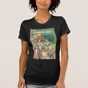 Leaping Cowgirl T-Shirt