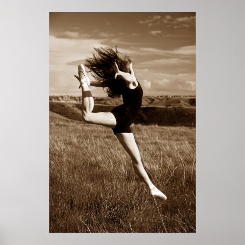 Leaping Dancer Poster
