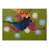 Leaping Deer. (Front Horizontal)