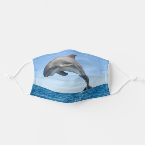 Leaping Dolphin Adult Cloth Face Mask