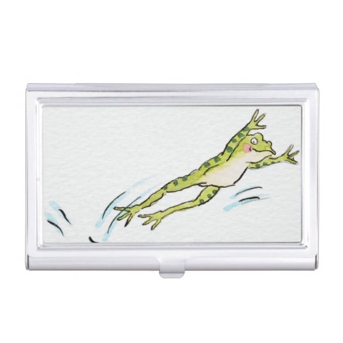 Leaping Frog 2 Business Card Holder
