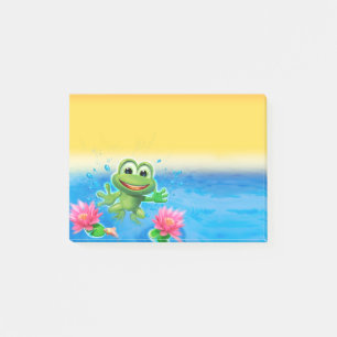 Leaping Frog Post-it Note block