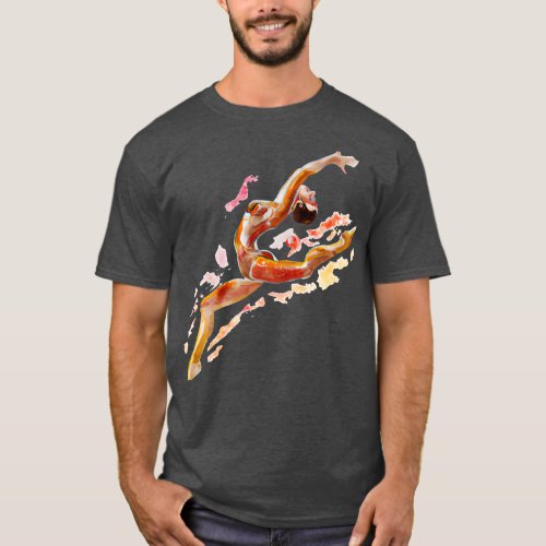 Leaping Gymnast T_Shirt