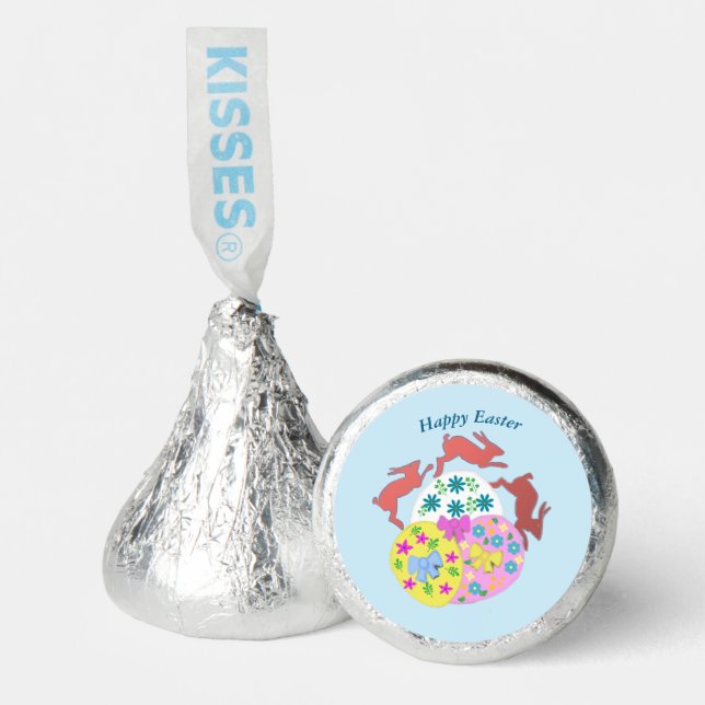 Leaping Hares  Hershey®'s Kisses® (Front)