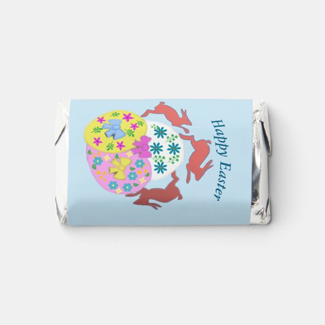 Leaping Hares  Hershey's Miniatures (Front)