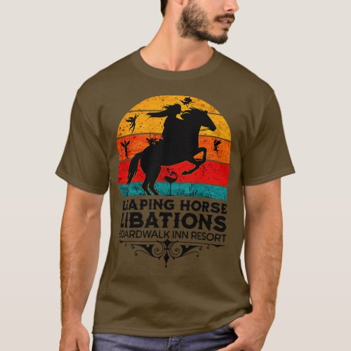 Leaping Horse Libations Boardwalk inn Resorts Orla T_Shirt