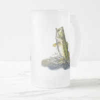 Largemouth Bass, Frosted Mug