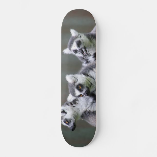 LEAPING LEMURS SKATEBOARD DECK (Front)