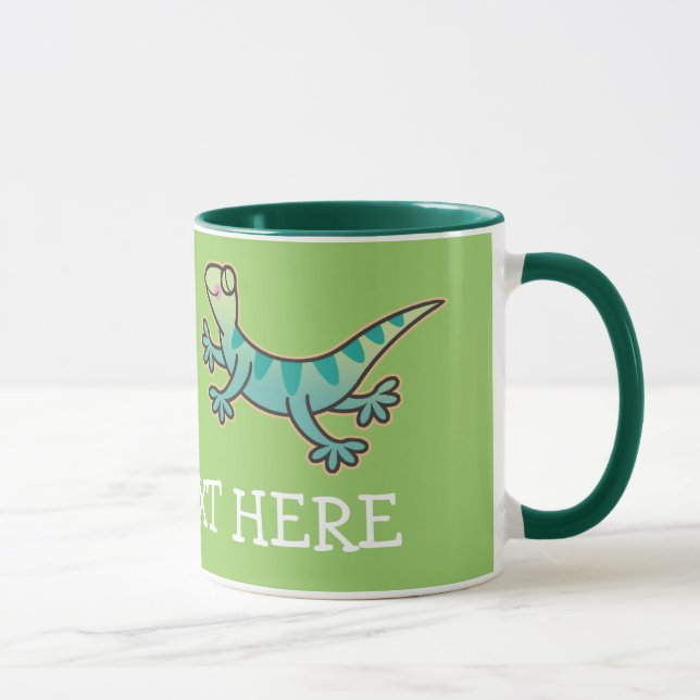 Leaping Lizards Mug (Right)