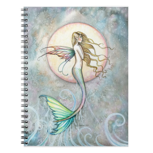 Leaping Mermaid Notebook (Front)