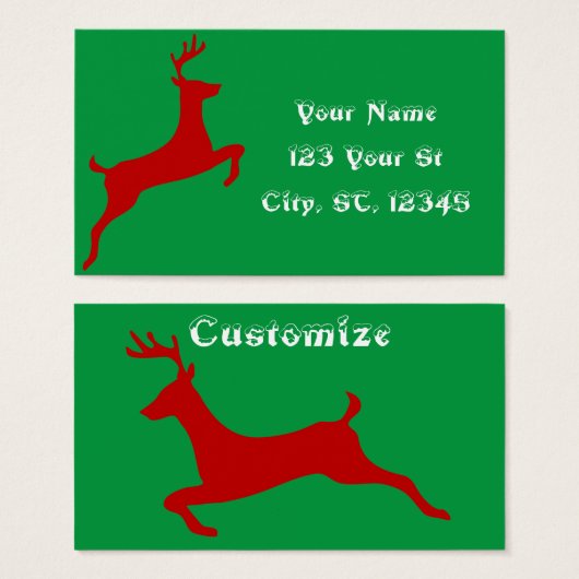 Leaping Red Deer Thunder_Cove (Front & Back)