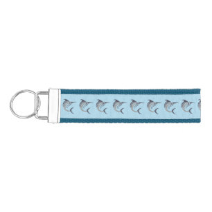 Leaping Swordfish Thunder_Cove Wrist Keychain