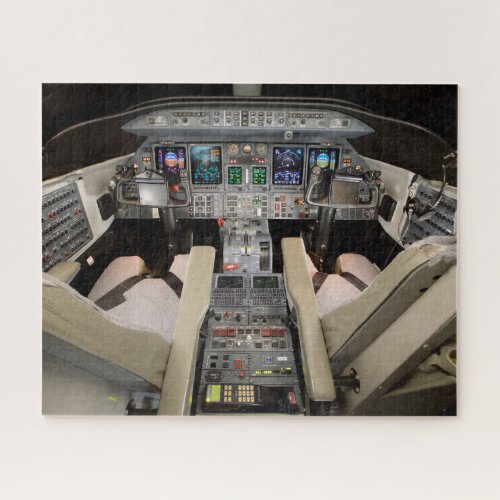 Lear Jet Cockpit Jigsaw Puzzle