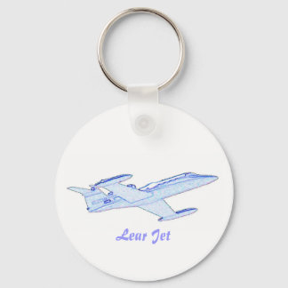 Lear Jet Keychain