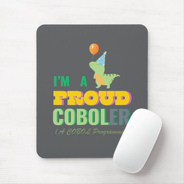 Learn Cobol Programming and Be Proud Mouse Pad (With Mouse)