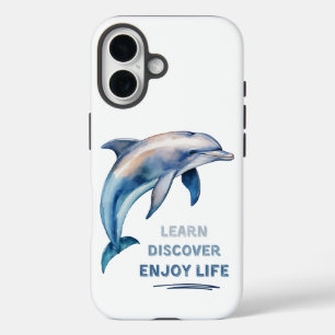 Learn Discover Enjoy Life iPhone 16 Case