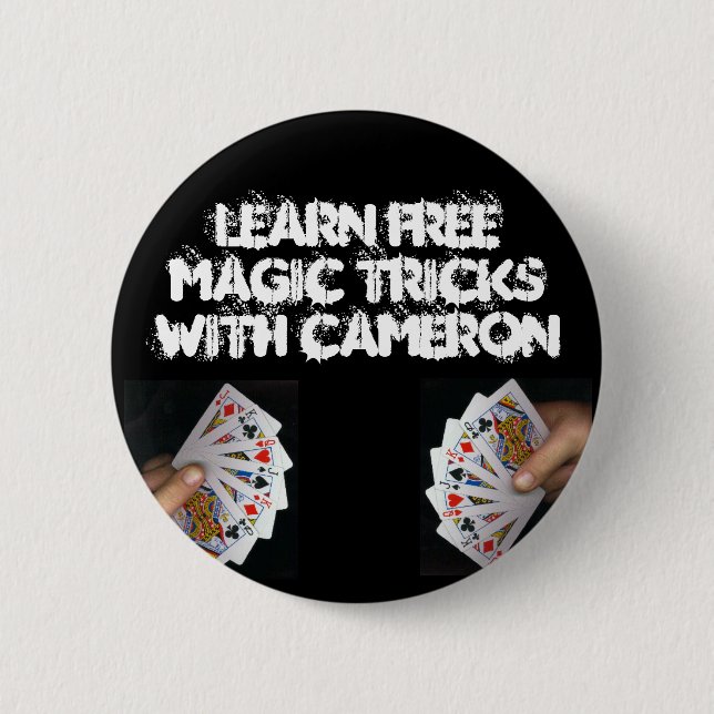Learn Free Magic Tricks With Cameron Button (Front)