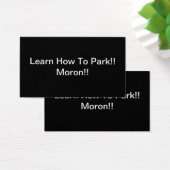 Learn How To Park Moron (Desk)